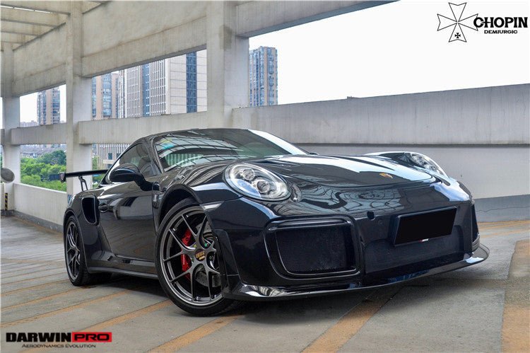 2013 - 2019 Porsche 991 Turbo/S GT2RS Style Carbon Fiber Quarter Panel Side Scoops